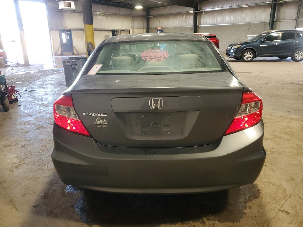 2012 Honda Civic Ex VIN: 2HGFB2F85CH603878 Lot: 85512105