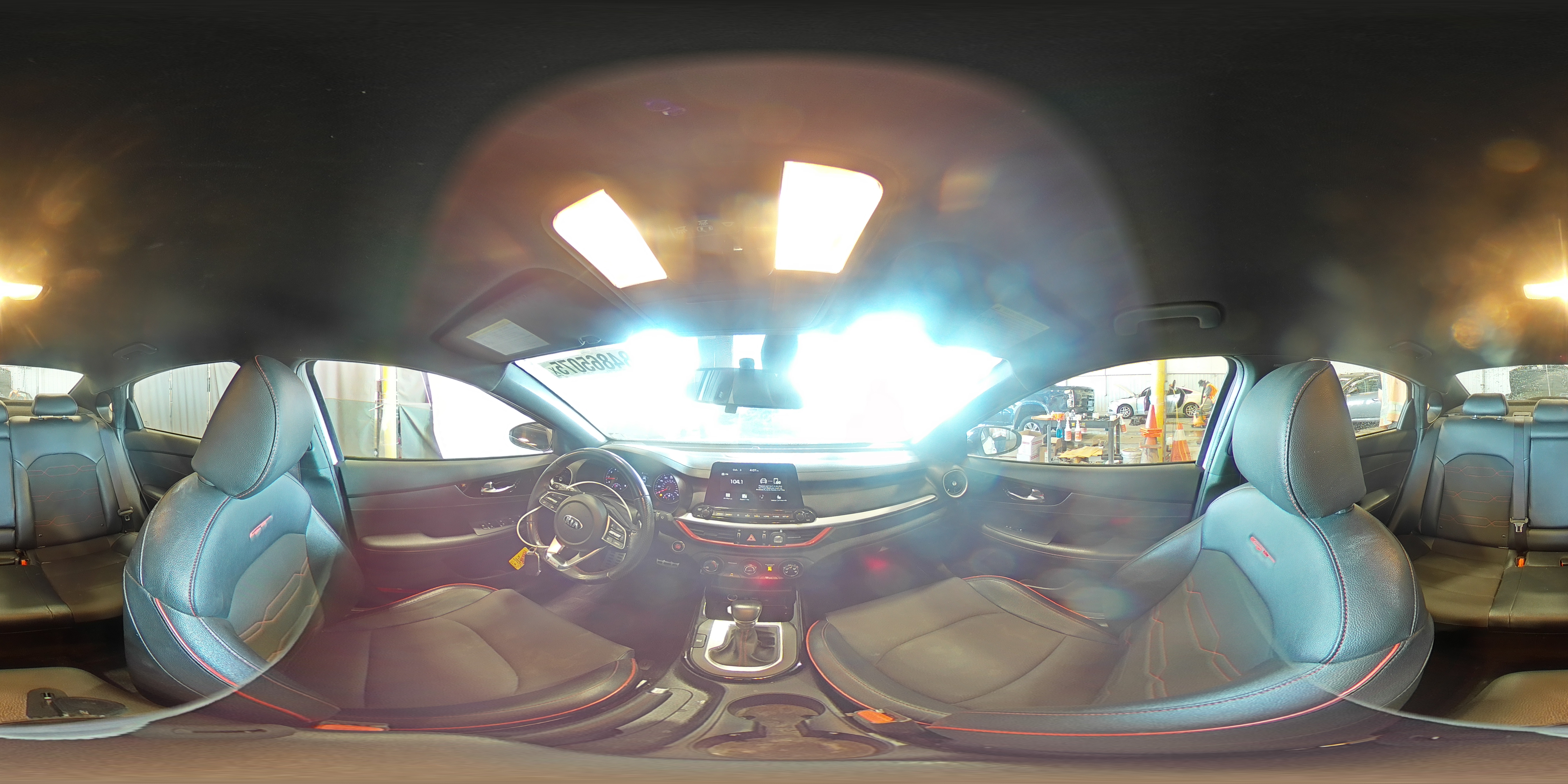 2020 Kia Forte Gt VIN: 3KPF44AC6LE258615 Lot: 84865075