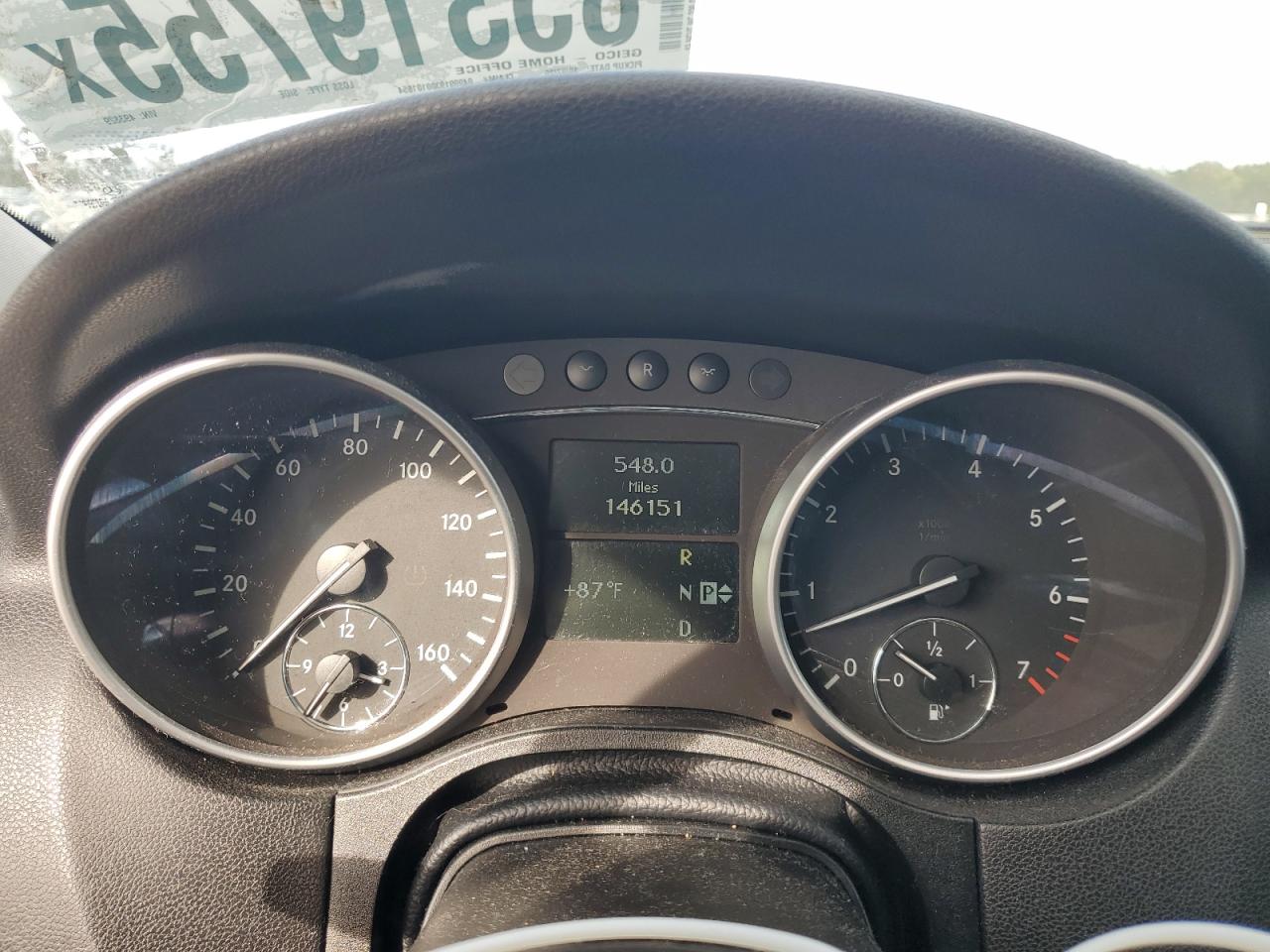 2009 Mercedes-Benz Ml 350 VIN: 4JGBB86E99A493829 Lot: 85319755