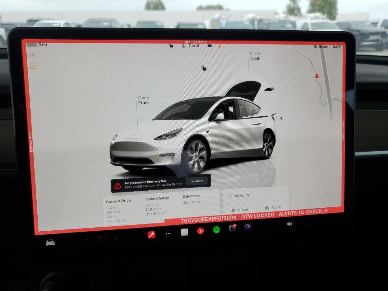 2023 Tesla Model Y VIN: 7SAYGDEEXPF619004 Lot: 82670485