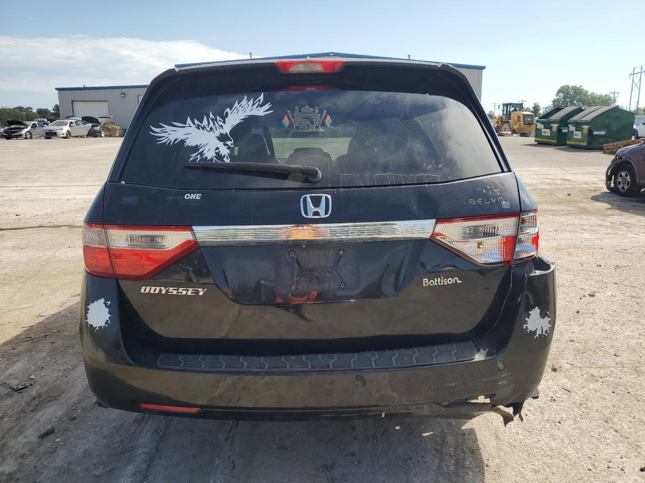 2012 Honda Odyssey VIN: 5FNRL5H61CB055731 Lot: 81940935