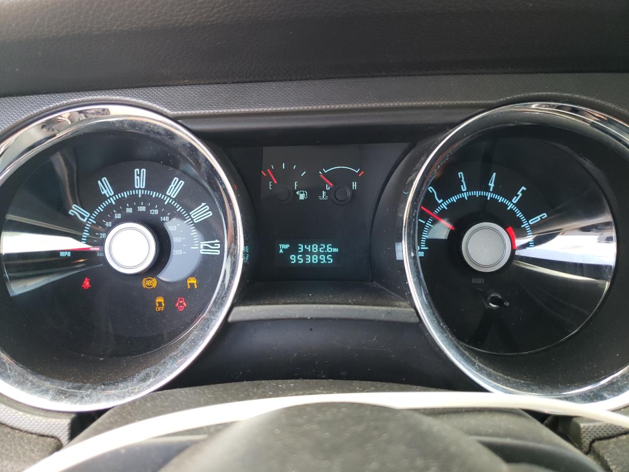 2010 Ford Mustang VIN: 1ZVBP8AN9A5129711 Lot: 81914605