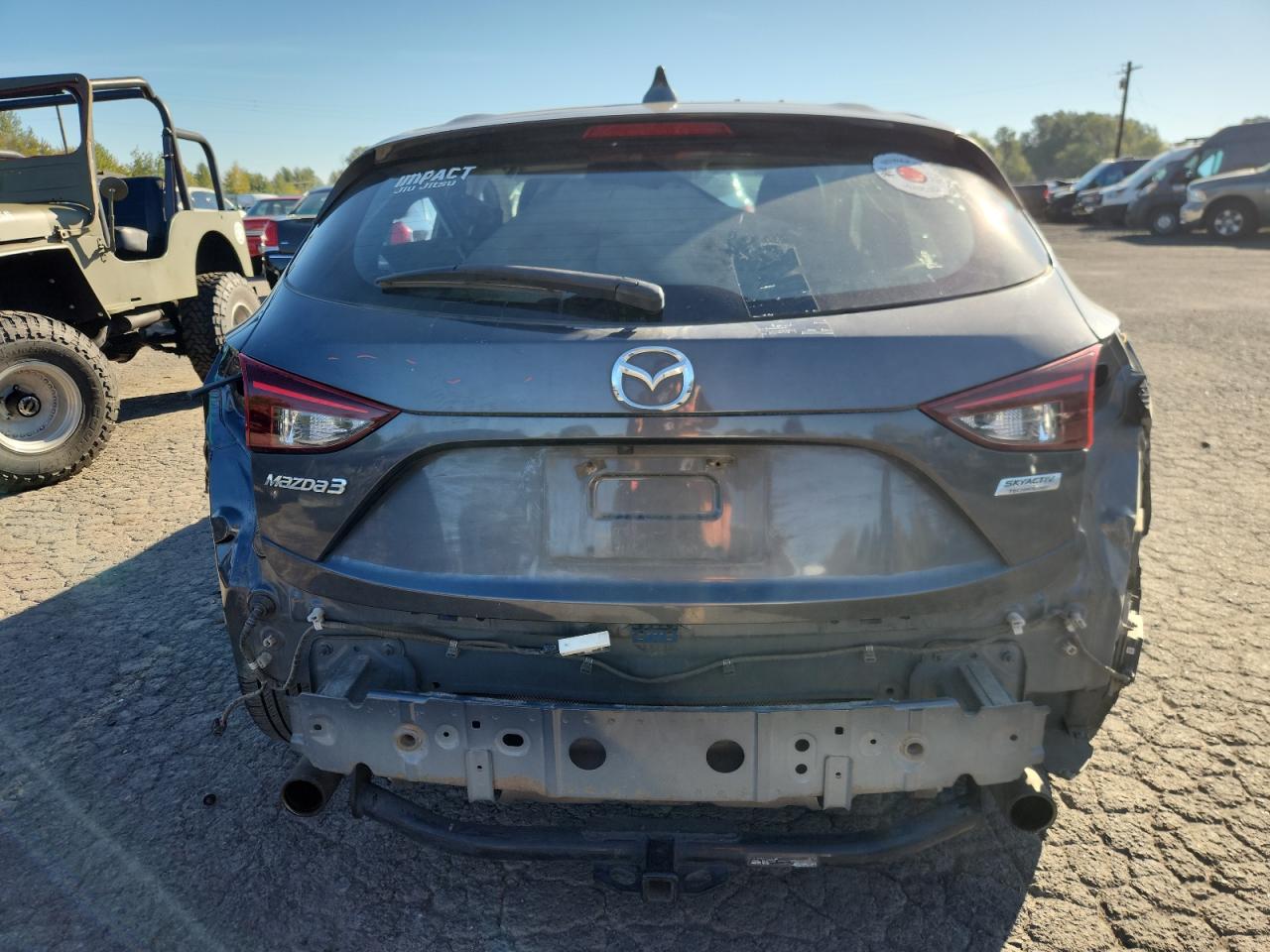 2014 Mazda 3 Grand Touring VIN: JM1BM1M76E1119974 Lot: 85580265