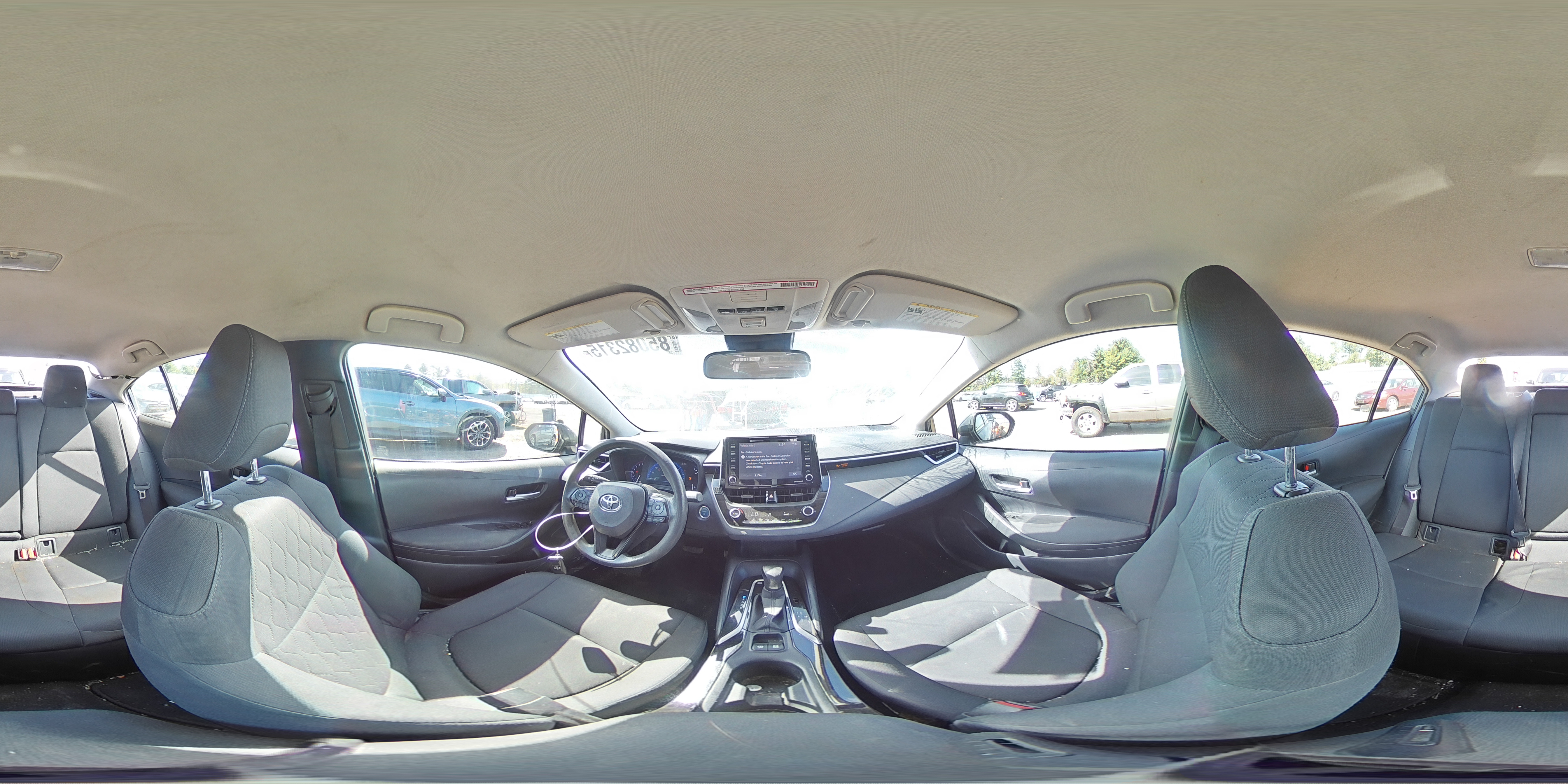 2021 Toyota Corolla Le VIN: JTDEAMDE8MJ016723 Lot: 85082315