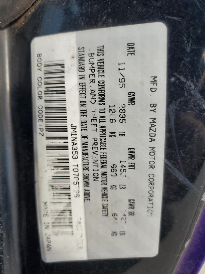 1996 Mazda Coupe VIN: JM1NA3534T0705766 Lot: 82257925