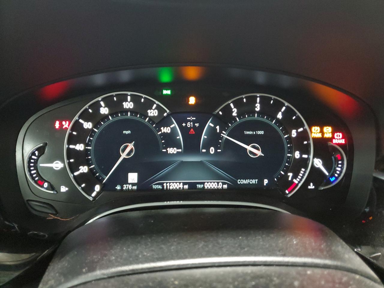 2019 BMW 540 Xi VIN: WBAJE7C56KWD55597 Lot: 85828575