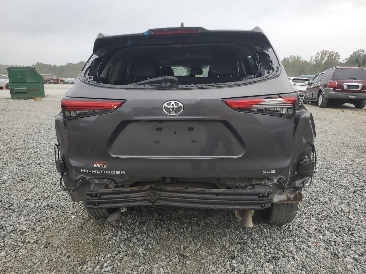 2022 Toyota Highlander Xle VIN: 5TDGZRAH7NS127975 Lot: 85719015