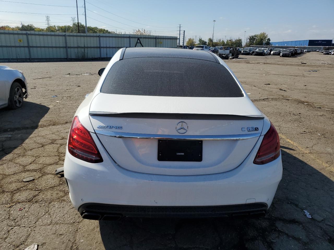 2018 Mercedes-Benz C 63 Amg-S VIN: 55SWF8HB3JU238889 Lot: 86153315