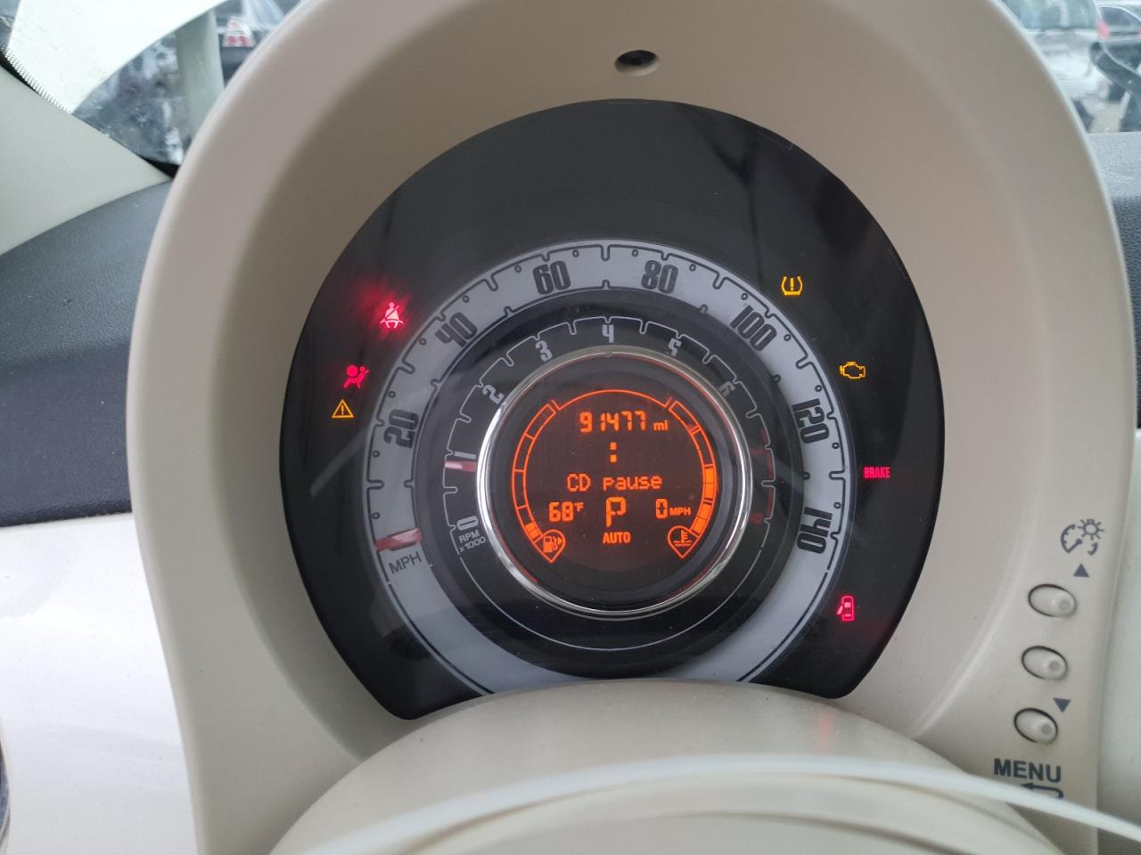 2013 Fiat 500 Lounge VIN: 3C3CFFER2DT512765 Lot: 82490535