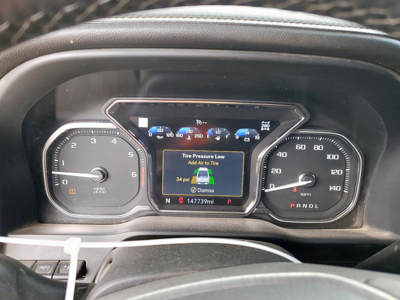 2020 GMC Sierra K2500 Denali VIN: 1GT49RE79LF323210 Lot: 80736145