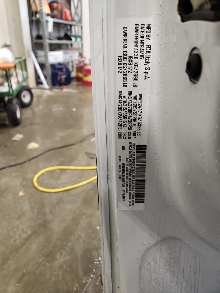 2017 Ram Promaster City Slt VIN: ZFBERFBB8H6E10766 Lot: 86314515