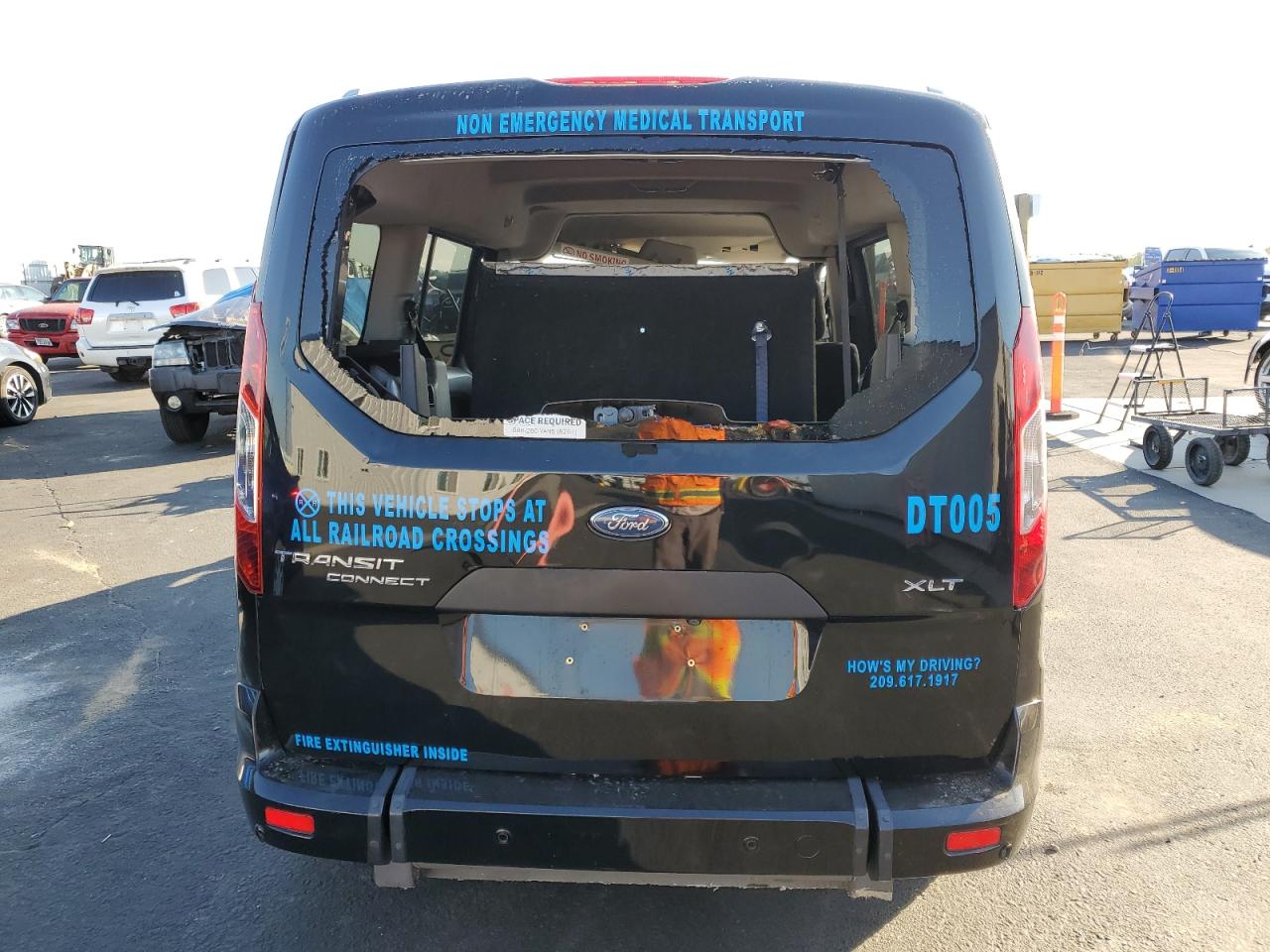 2017 Ford Transit Connect VIN: NM0GE9F78H1301627 Lot: 90090775