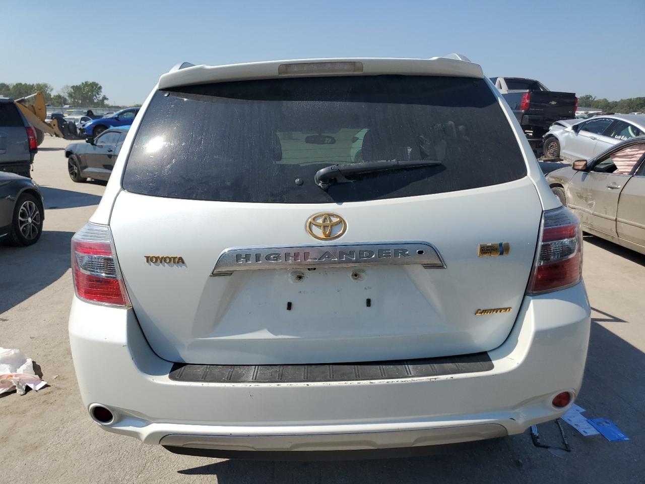 2008 Toyota Highlander Hybrid Limited VIN: JTEEW44A082020663 Lot: 84610745