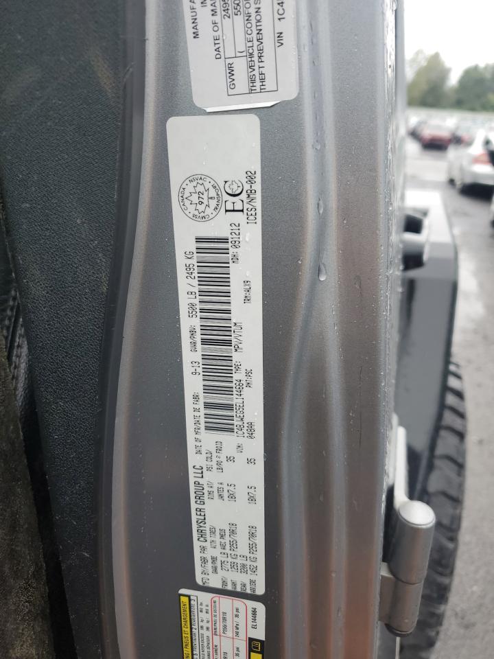 2014 Jeep Wrangler Unlimited Sahara VIN: 1C4BJWEG5EL144664 Lot: 84226825