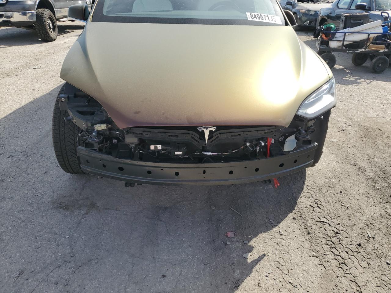 2017 Tesla Model X VIN: 5YJXCDE41HF039623 Lot: 84987135