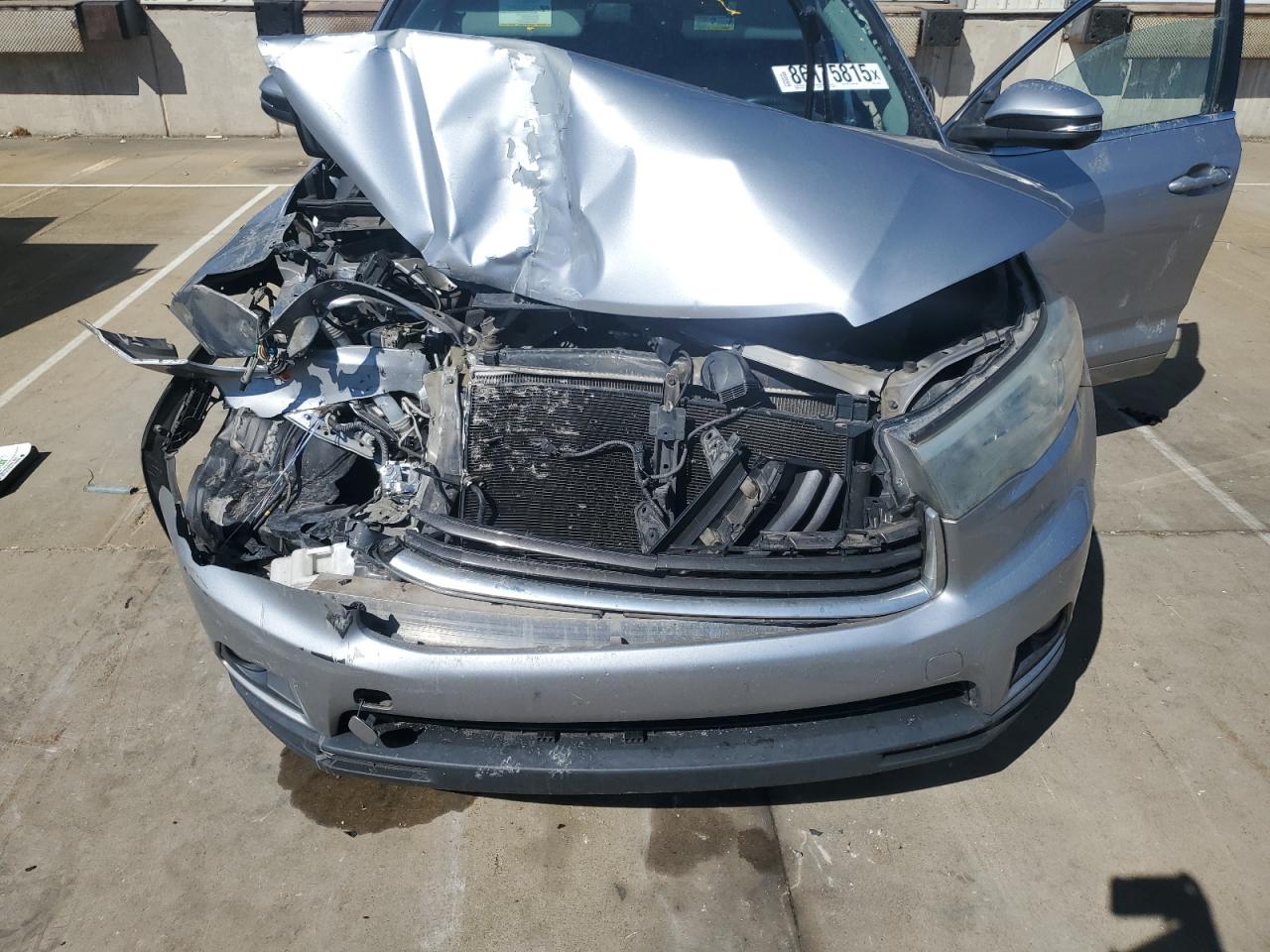 2016 Toyota Highlander Xle VIN: 5TDKKRFH5GS144378 Lot: 86175815