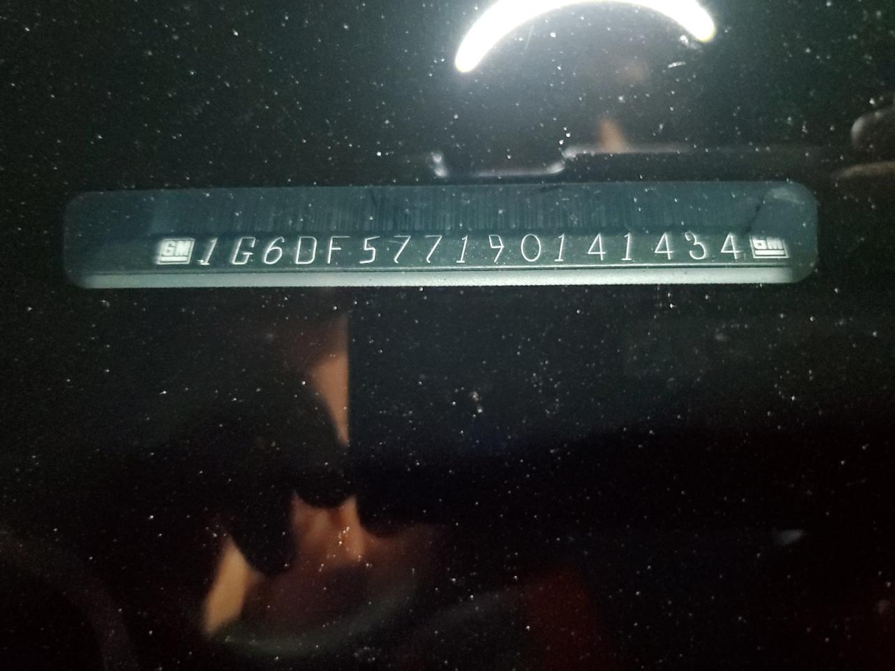 2009 Cadillac Cts VIN: 141434 Lot: 85654335