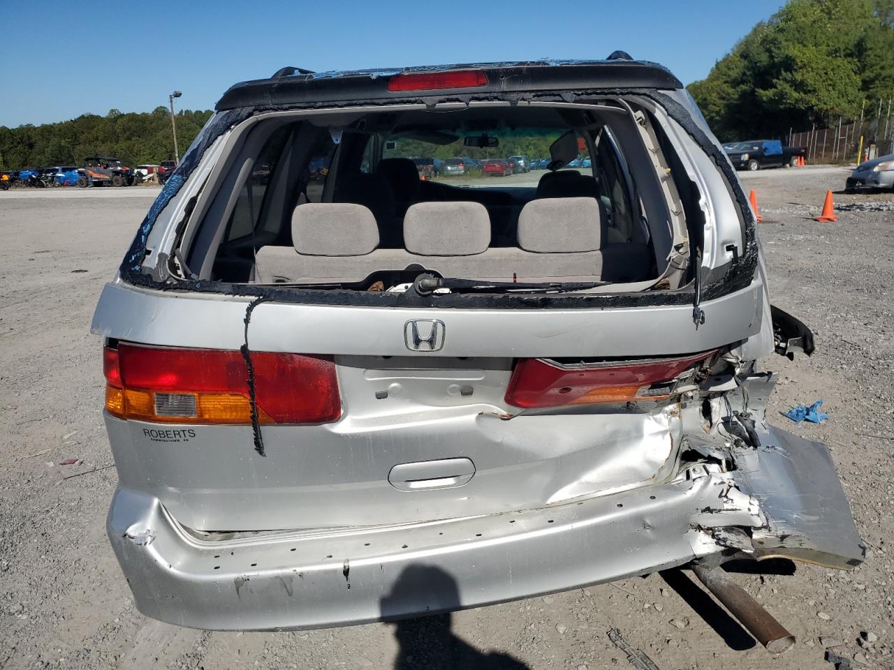 2003 Honda Odyssey Ex VIN: 5FNRL186X3B089076 Lot: 83802235