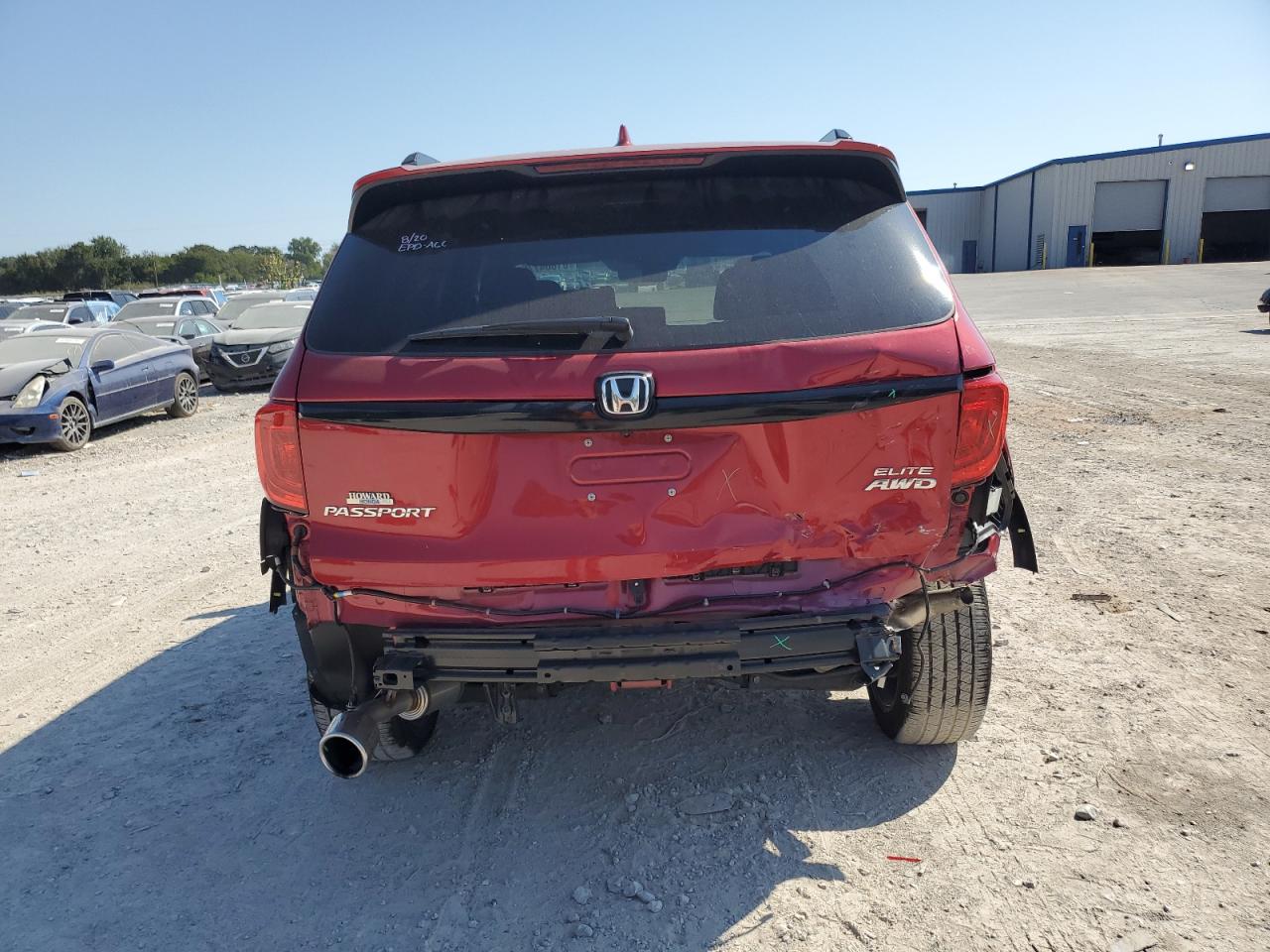2023 Honda Passport Elite VIN: 5FNYF8H03PB007234 Lot: 81804775
