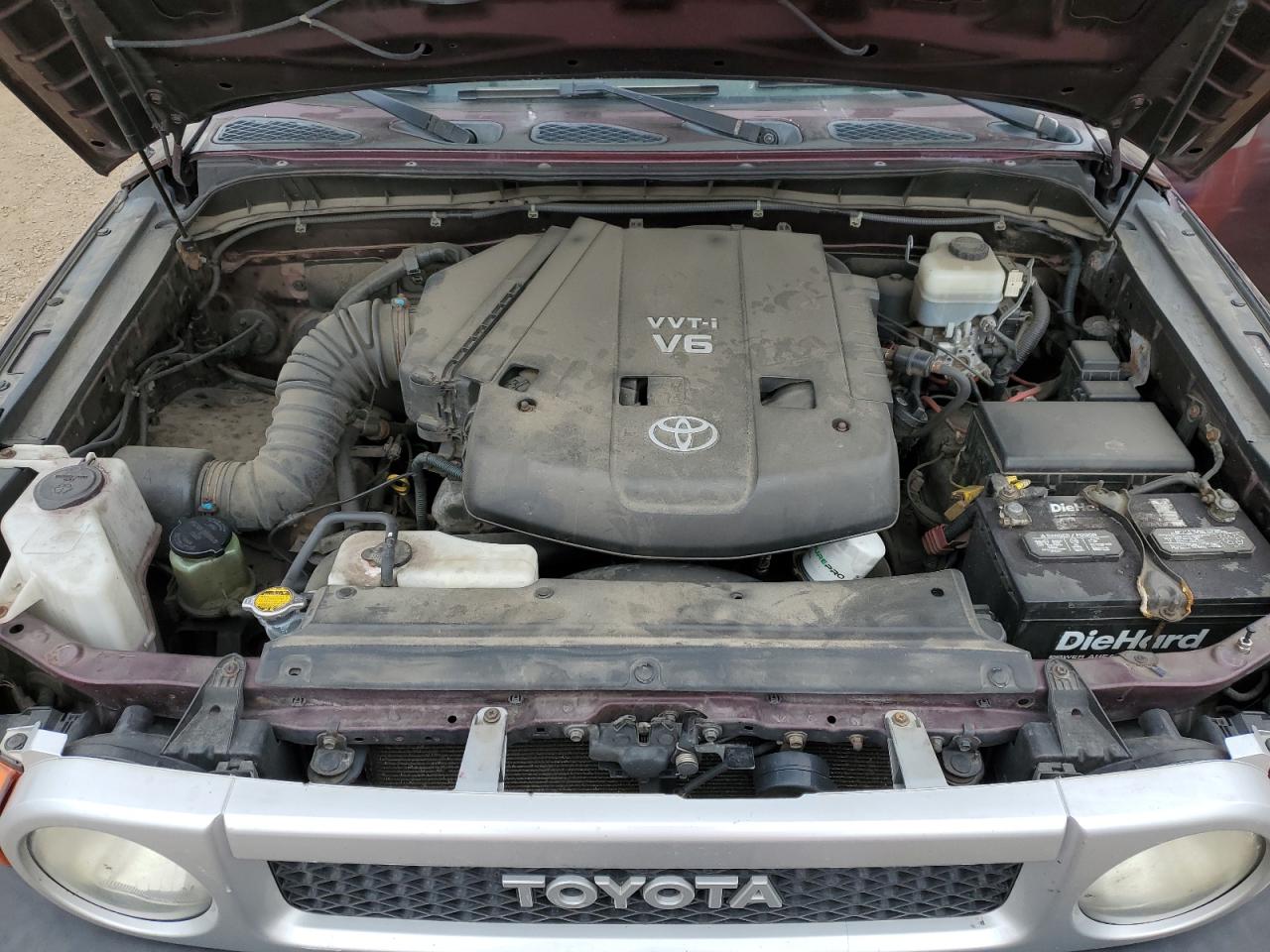 2007 Toyota Fj Cruiser VIN: JTEBU11F870096231 Lot: 85921325