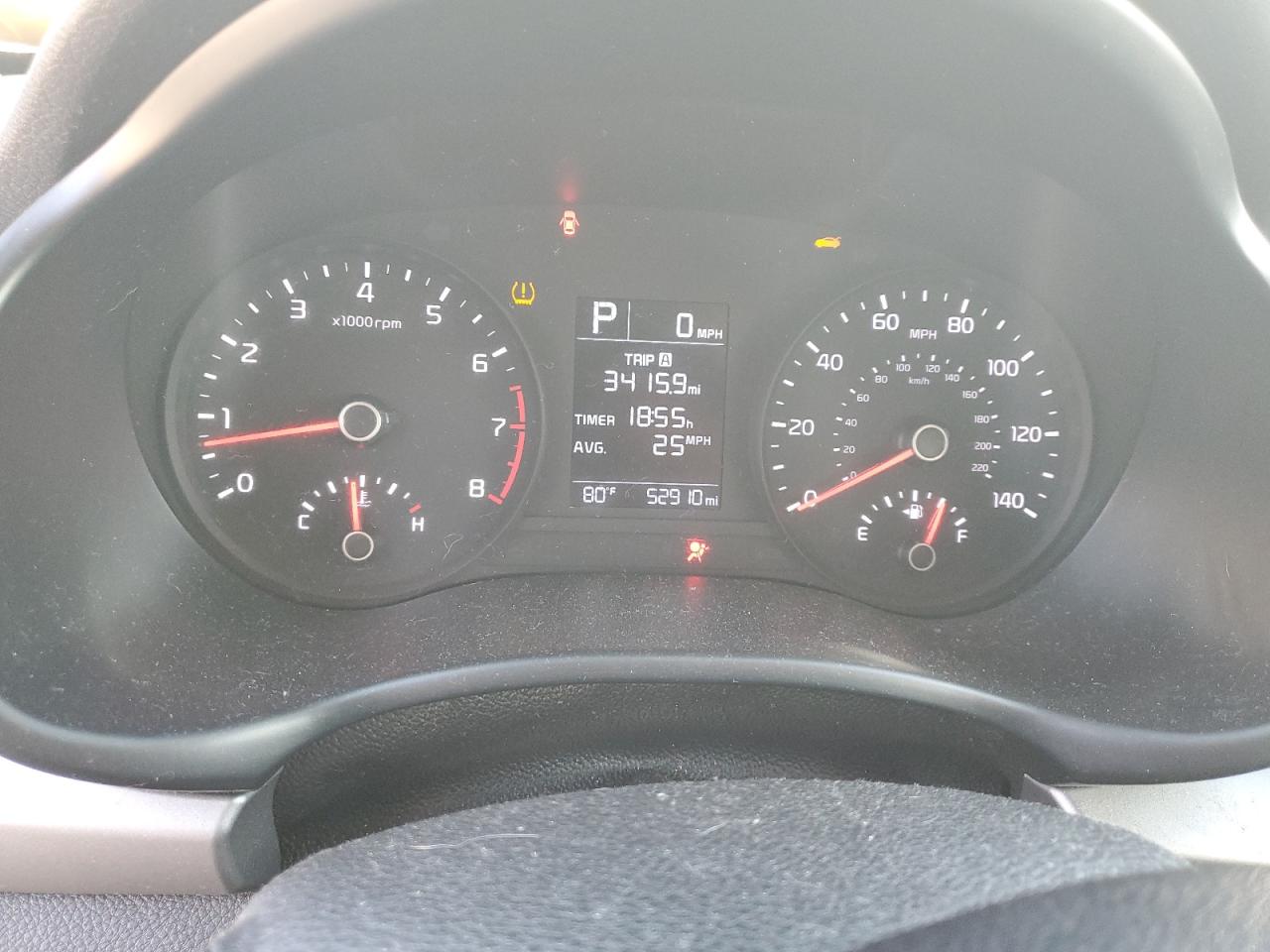 2021 Kia Rio Lx VIN: 3KPA24ADXME382591 Lot: 82309545