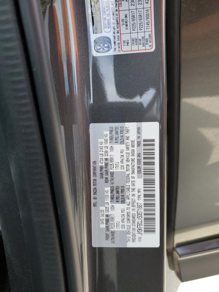 2025 Mazda Cx-5 Preferred VIN: JM3KFBCLXS0671887 Lot: 82551765