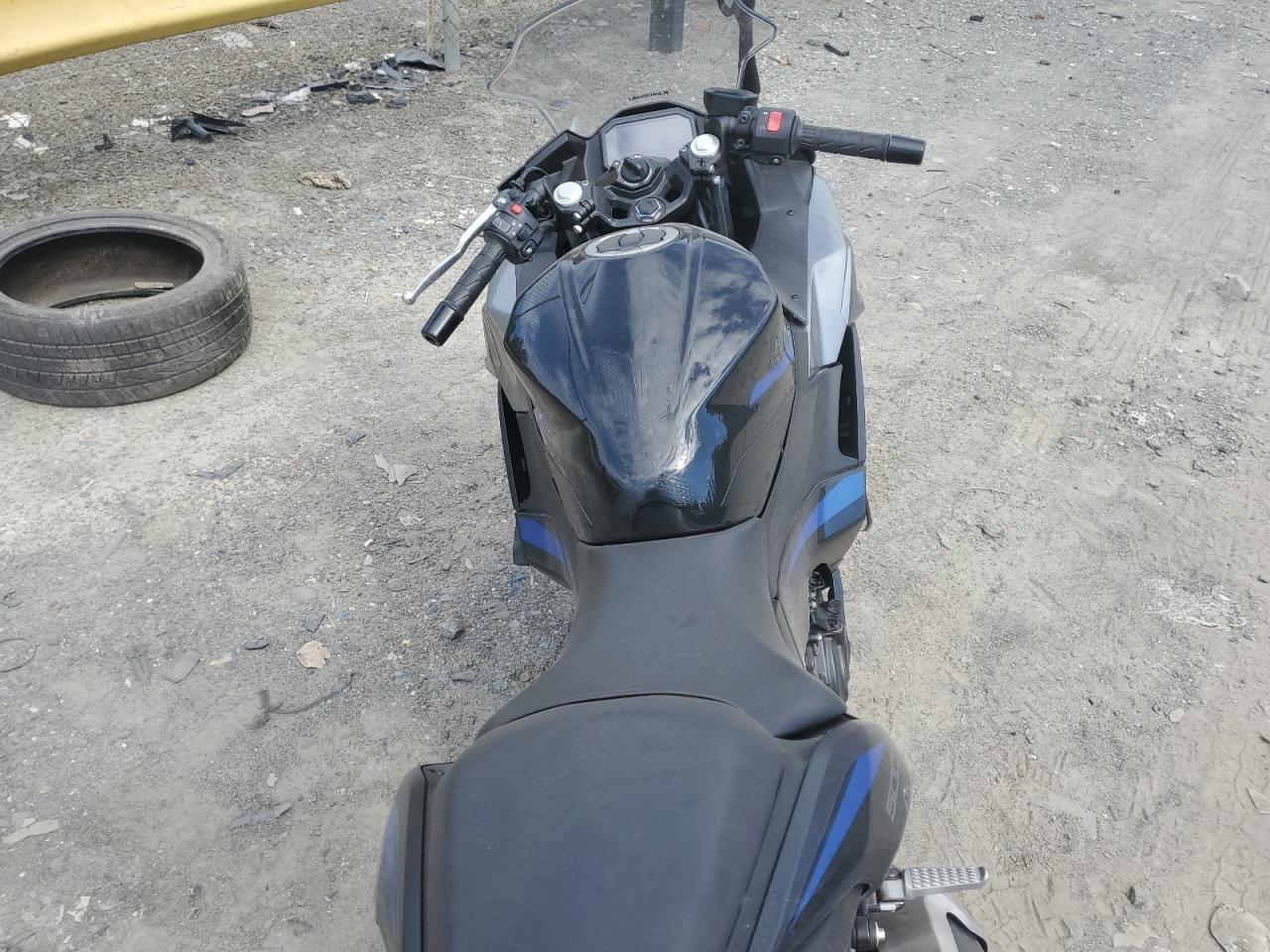 2025 Kawasaki Ex500 A VIN: ML5EXGJ19SDA63737 Lot: 85274255