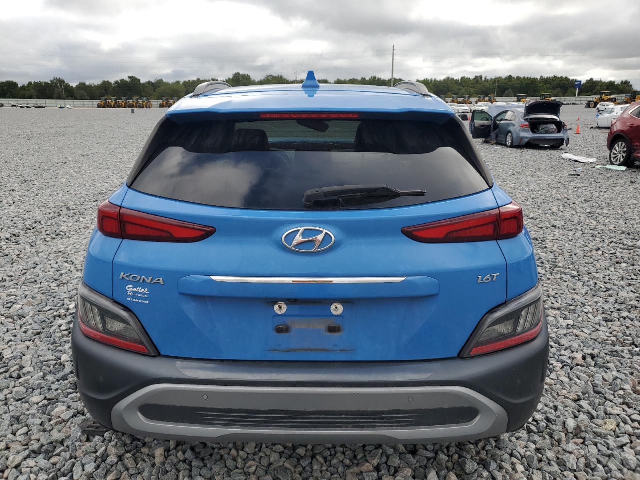 2022 Hyundai Kona Limited VIN: KM8K53A35NU807775 Lot: 82358805