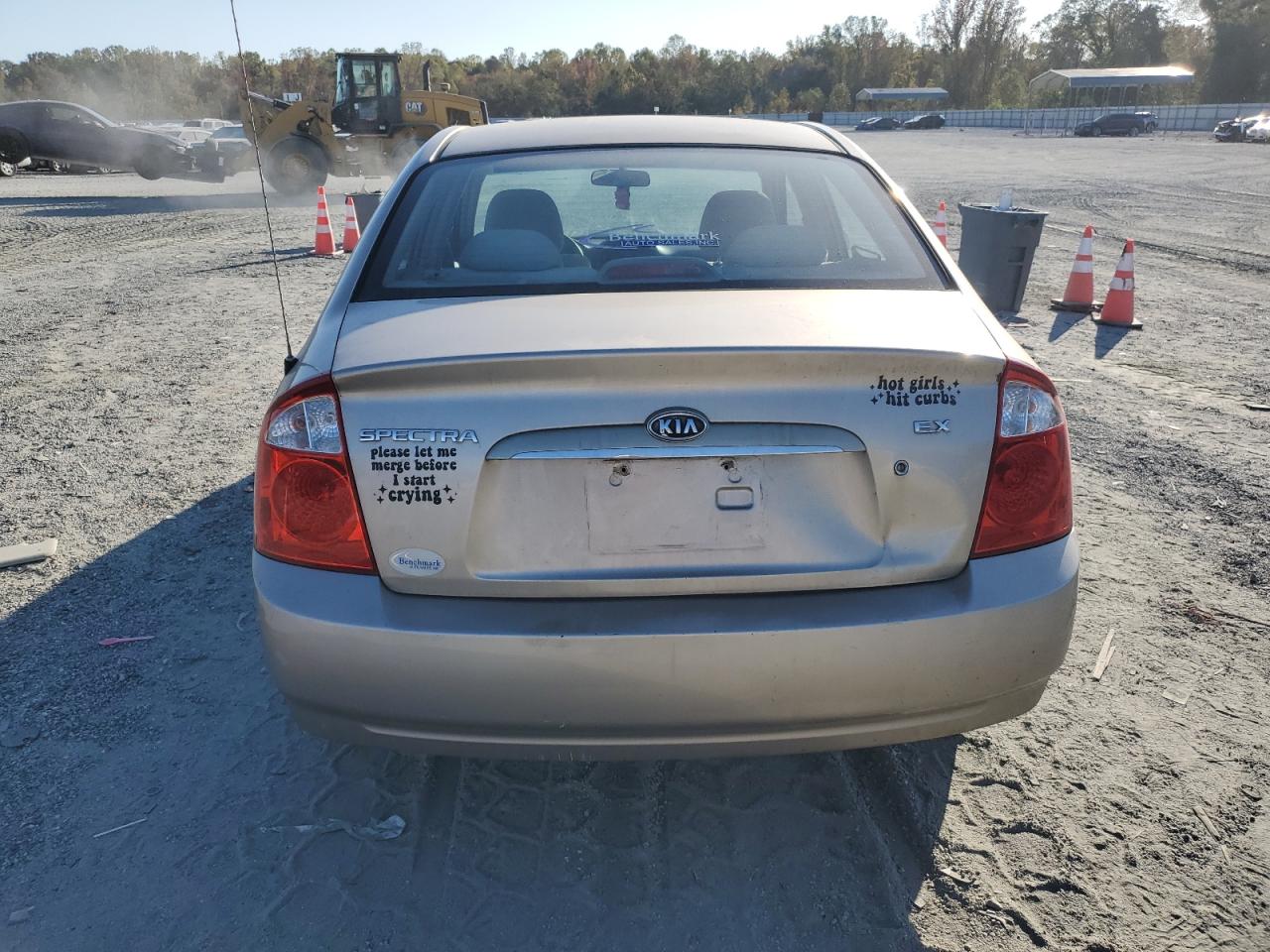 2006 Kia Spectra Lx VIN: KNAFE121765315751 Lot: 90339045