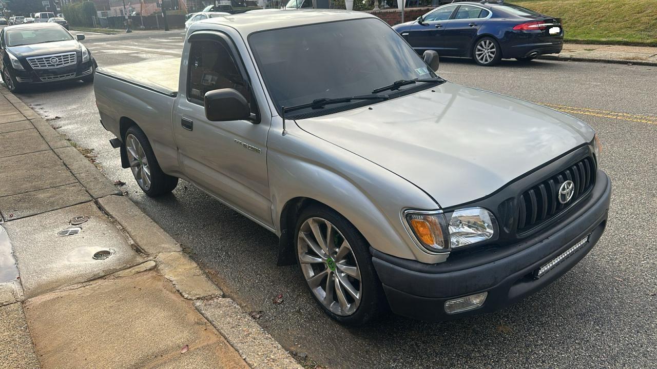 2003 Toyota Tacoma grey pickup gas 5TENL42NX3Z150327 photo #1