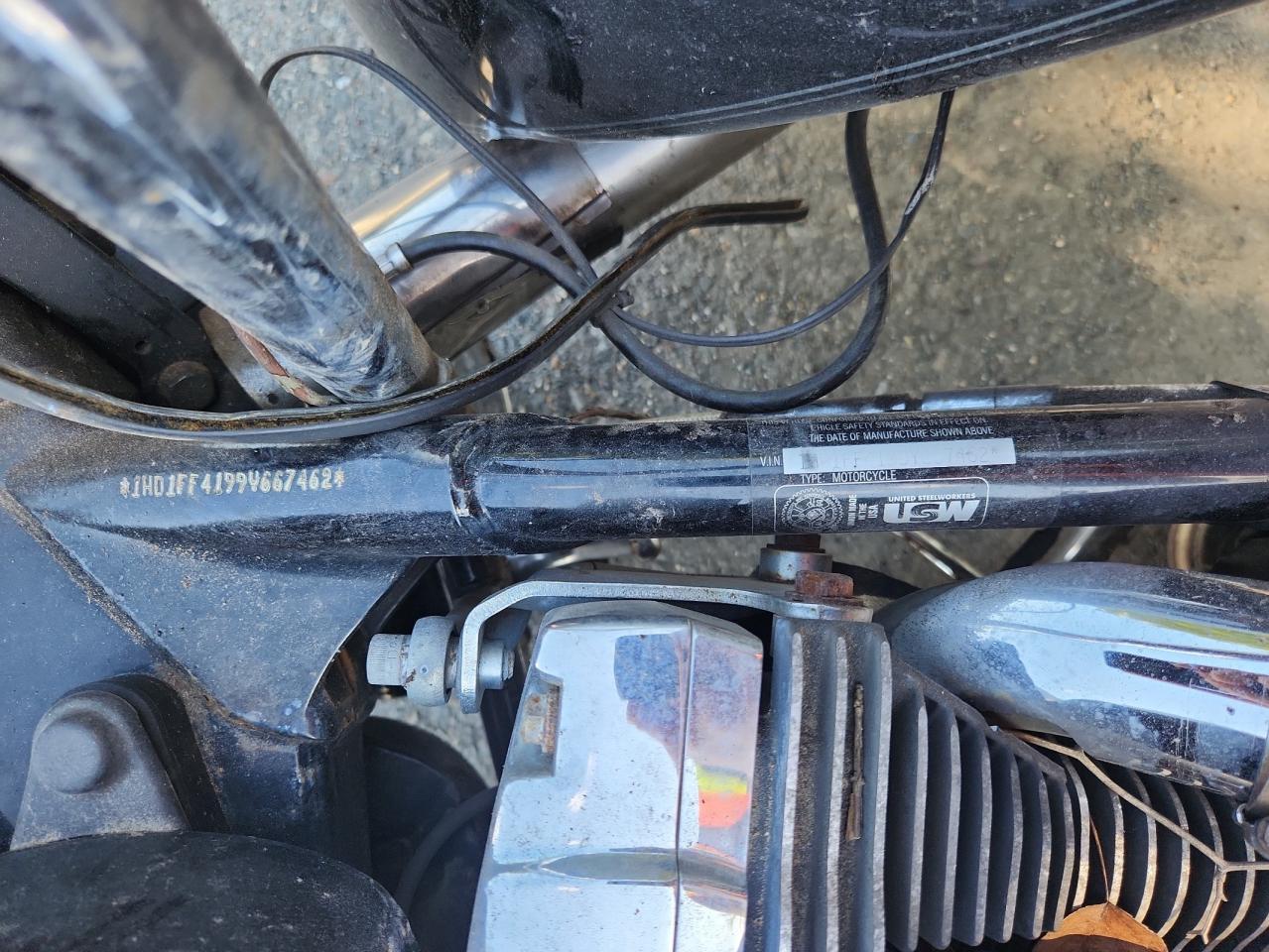 2009 Harley-Davidson Flhtc VIN: 1HD1FF4199Y667462 Lot: 82569265