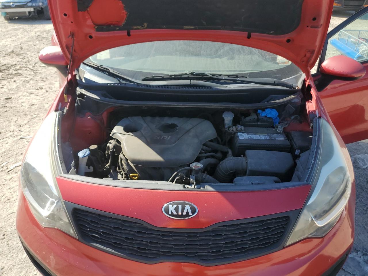 2013 Kia Rio Lx VIN: KNADM4A37D6173634 Lot: 85882745