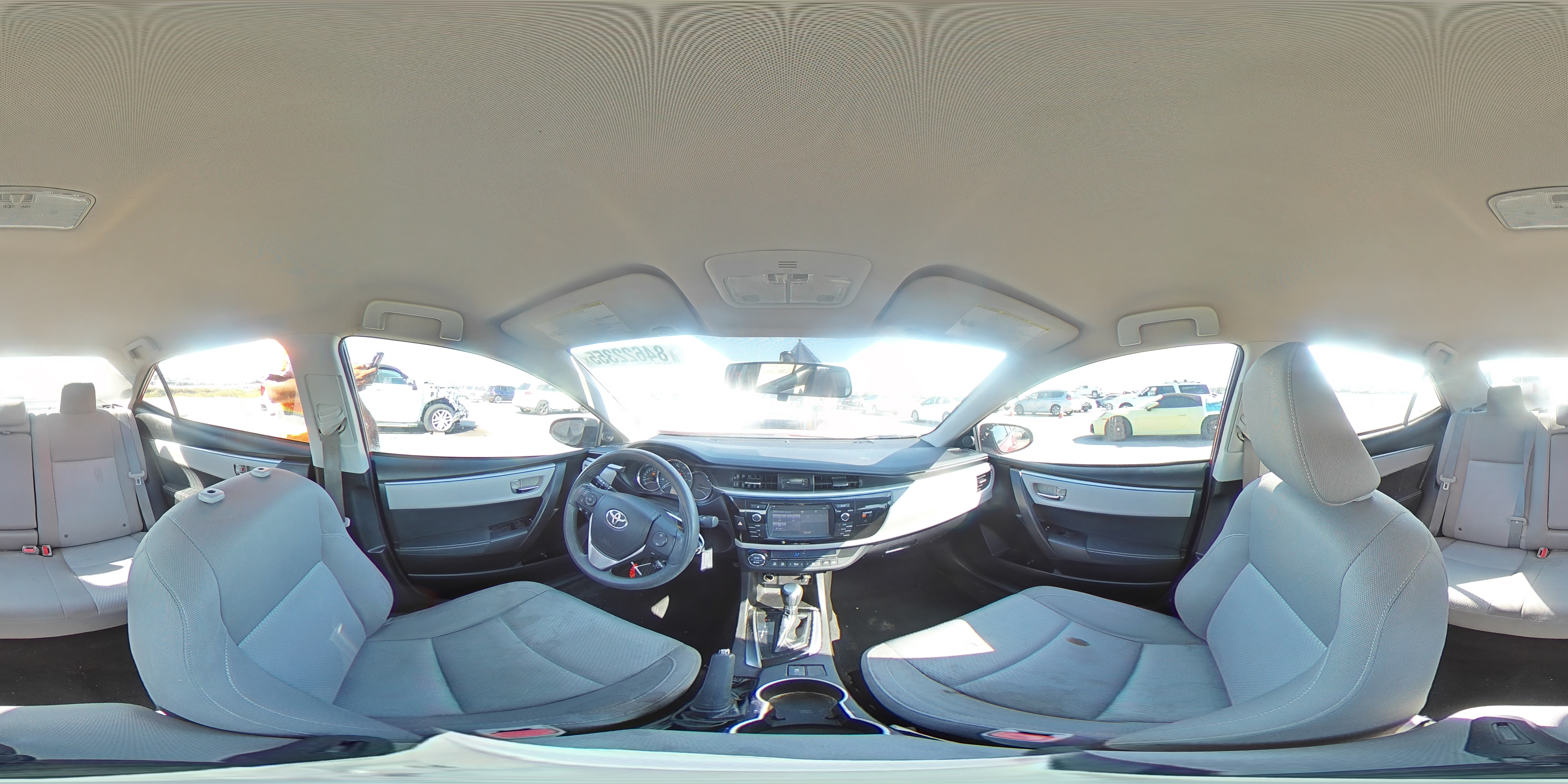 2016 Toyota Corolla L VIN: 5YFBURHEXGP430104 Lot: 84622355