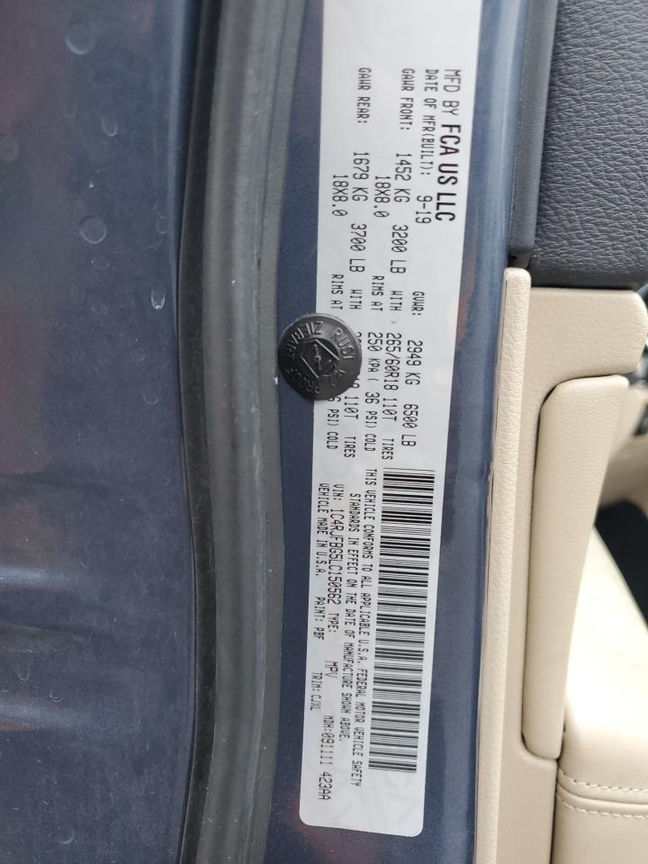 2020 Jeep Grand Cherokee Limited VIN: 1C4RJFBG5LC150562 Lot: 85895445