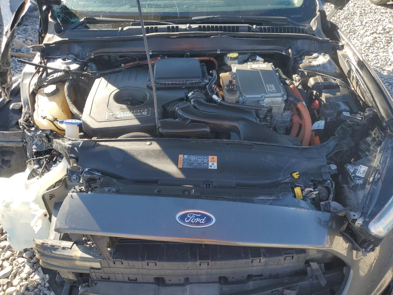 2016 Ford Fusion Titanium Phev VIN: 3FA6P0SU5GR315902 Lot: 86475265