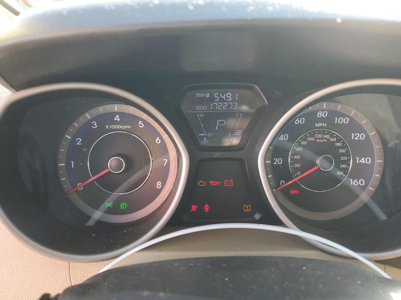 2013 Hyundai Elantra Gls VIN: KMHDH4AE5DU892185 Lot: 82647195