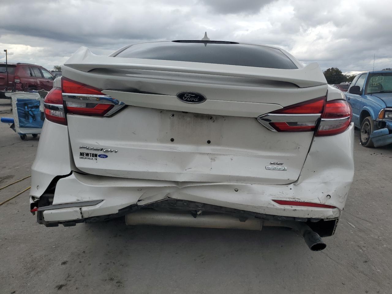 2019 Ford Fusion Se VIN: 3FA6P0HDXKR245717 Lot: 90310465