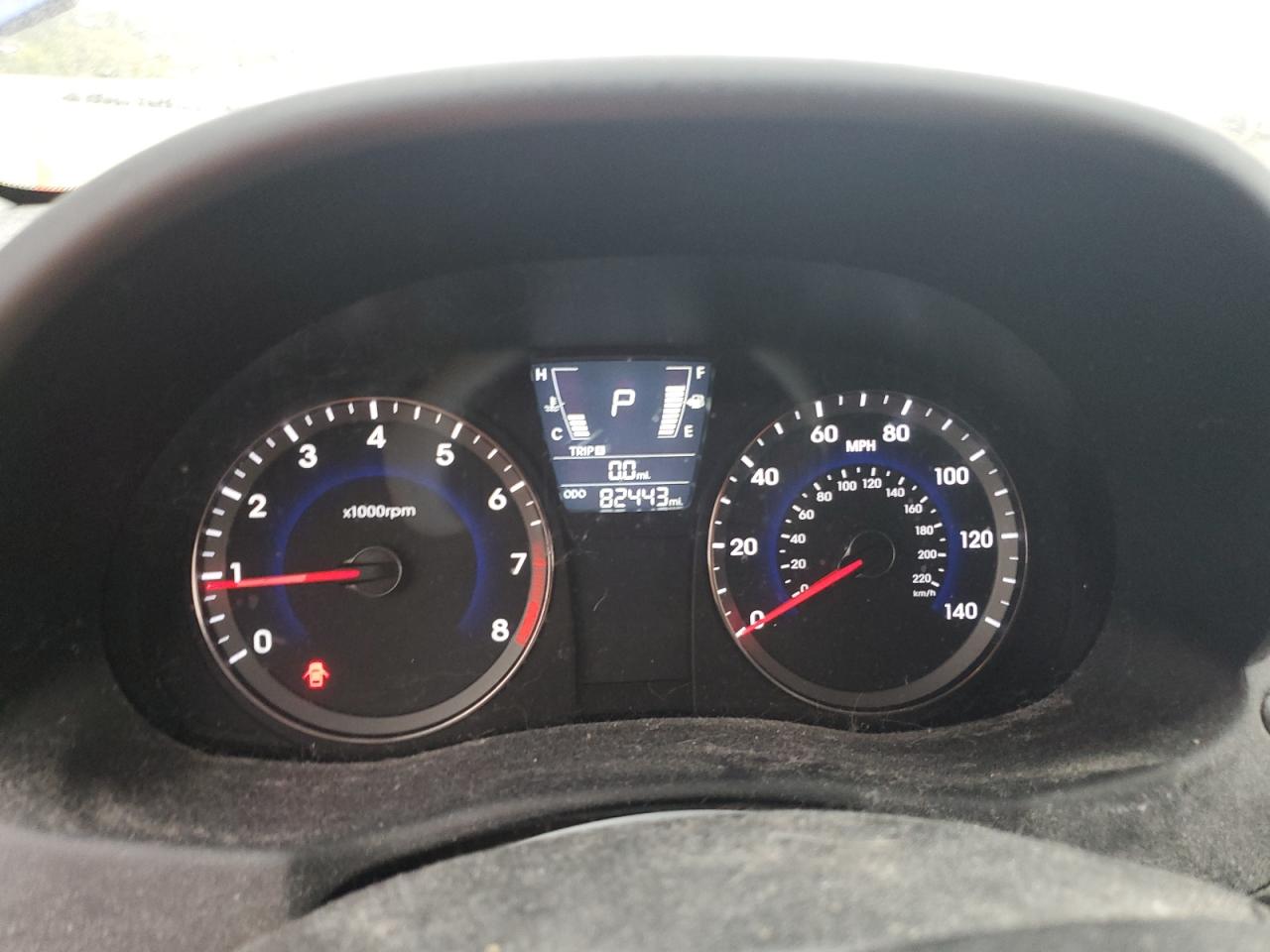 2013 Hyundai Accent Gls VIN: KMHCT5AE9DU063782 Lot: 82291475