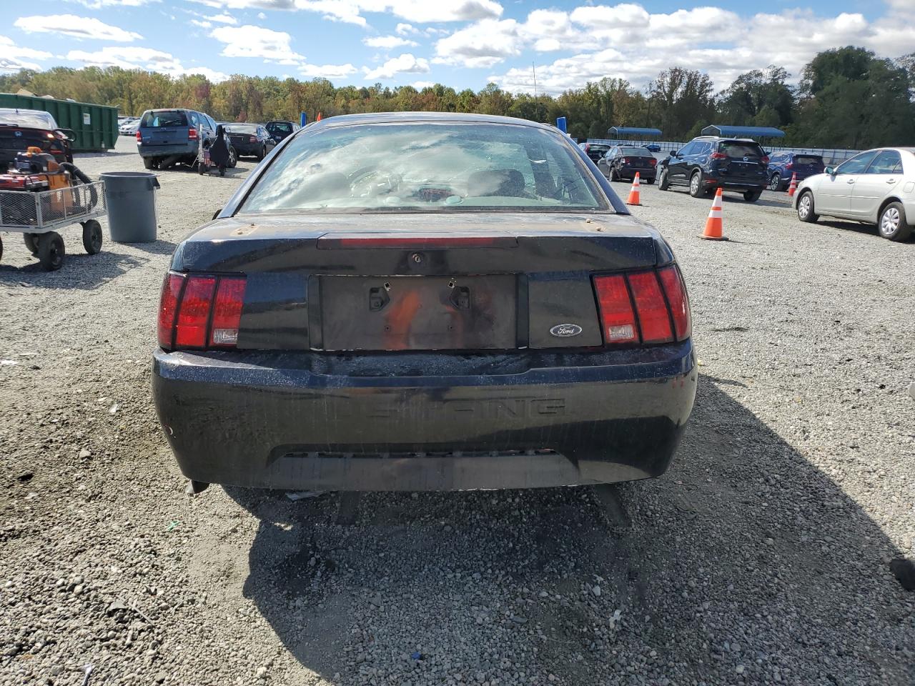 2001 Ford Mustang VIN: 1FAFP40441F127371 Lot: 82411125