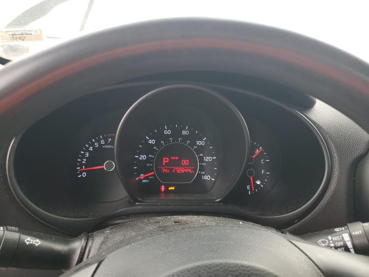 2014 Kia Soul + VIN: KNDJP3A50E7019934 Lot: 86528105