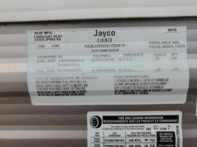 2016 JAYCO JAY FLIGHT SLX 287 B