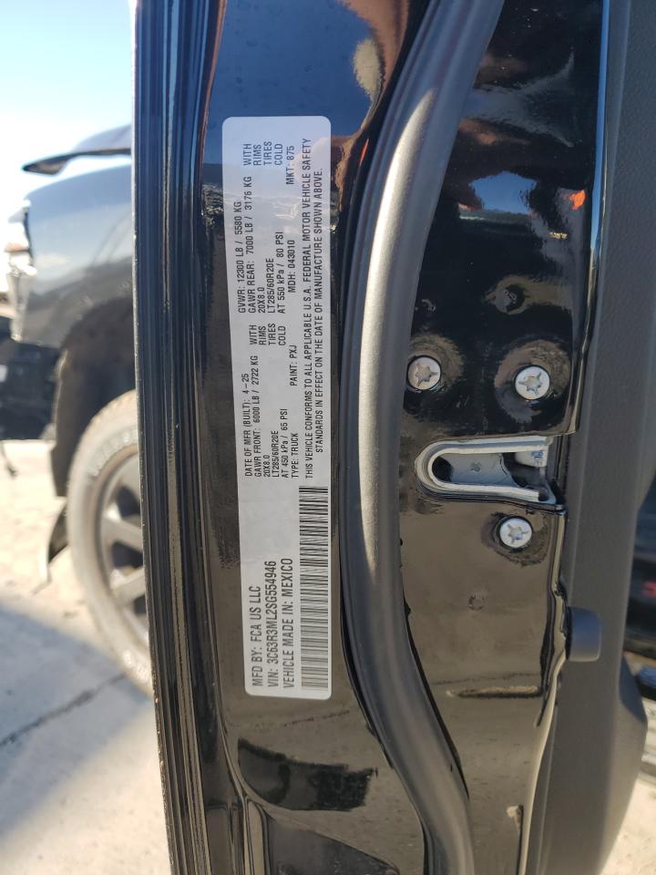 2025 Ram 3500 Laramie VIN: 3C63R3ML2SG554946 Lot: 82390615