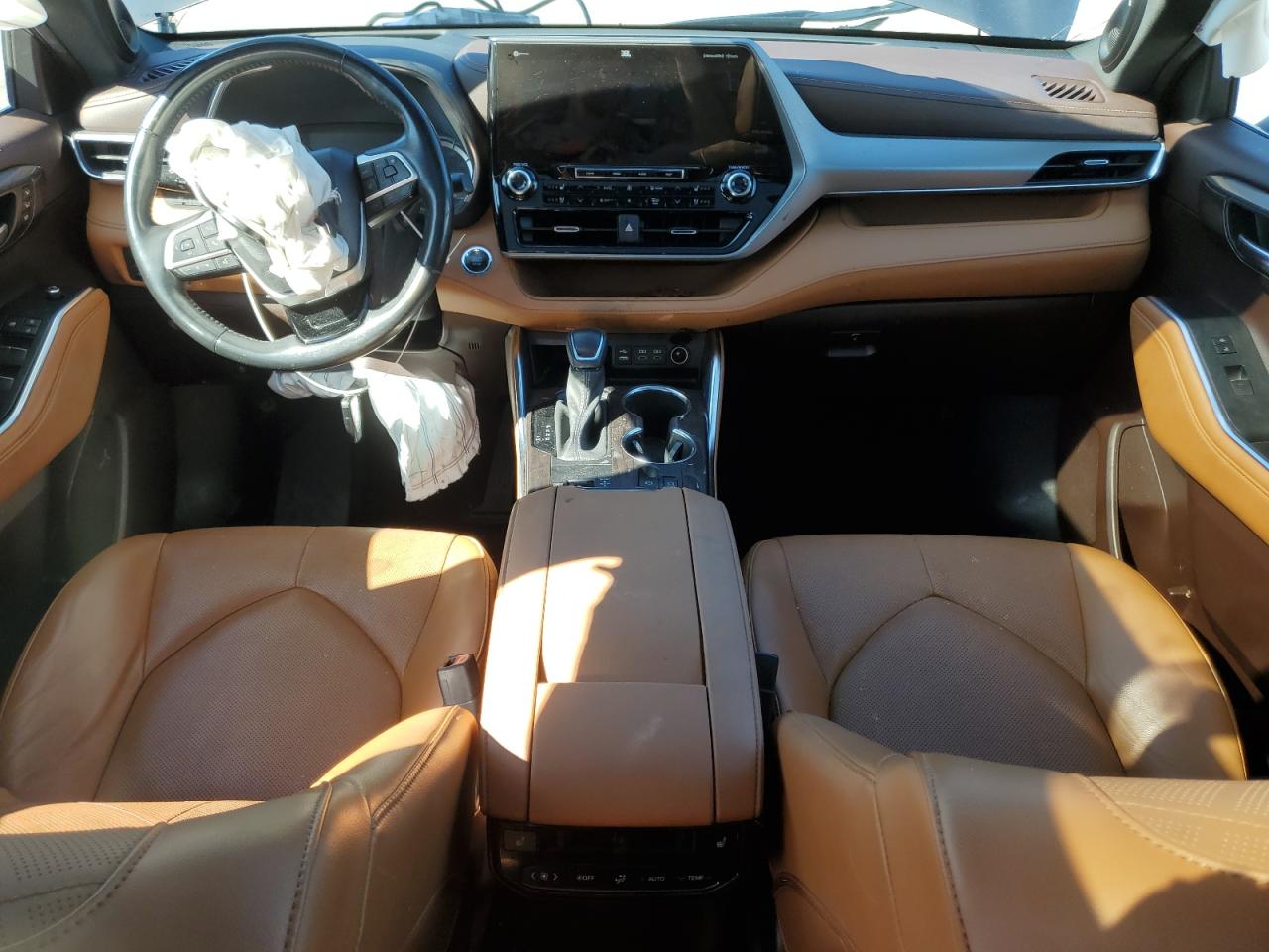 2022 Toyota Highlander Platinum VIN: 5TDFZRAH7NS122528 Lot: 87243755