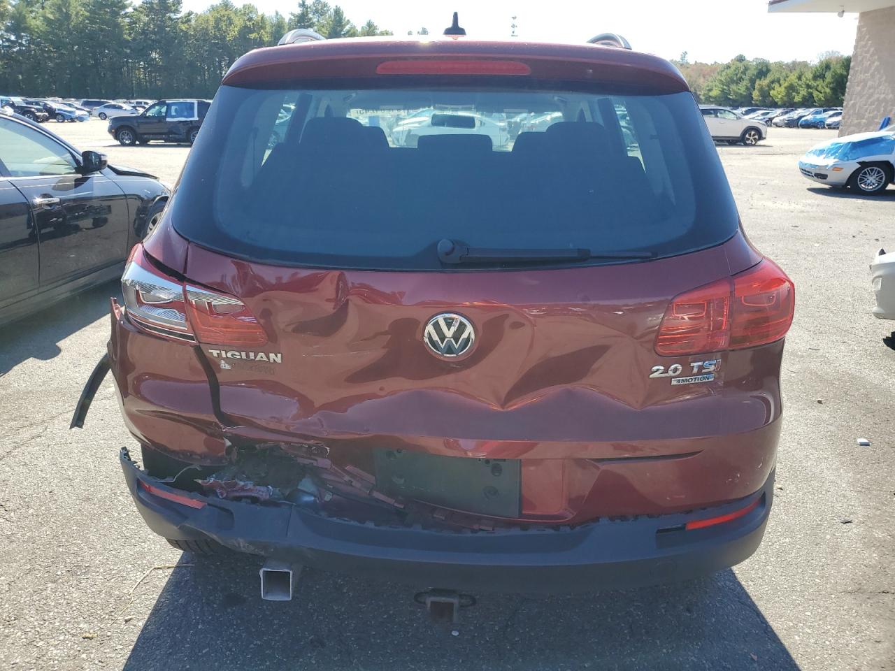 2015 Volkswagen Tiguan S VIN: WVGBV7AX1FW088475 Lot: 84264245