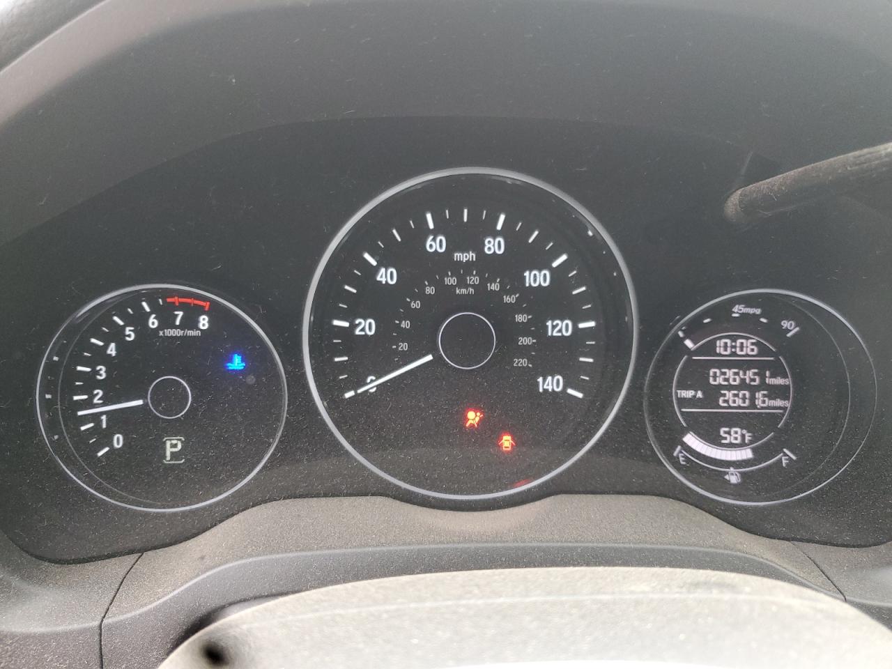 2021 Honda Hr-V Sport VIN: 3CZRU6H19MM733933 Lot: 84989395