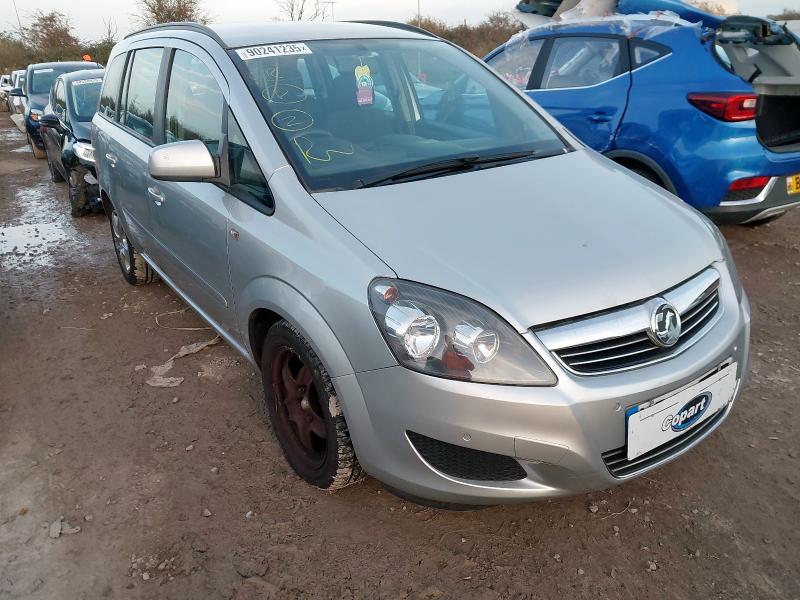 2013 VAUXHALL ZAFIRA 1.6I [115] EXCLUSIV 5DR