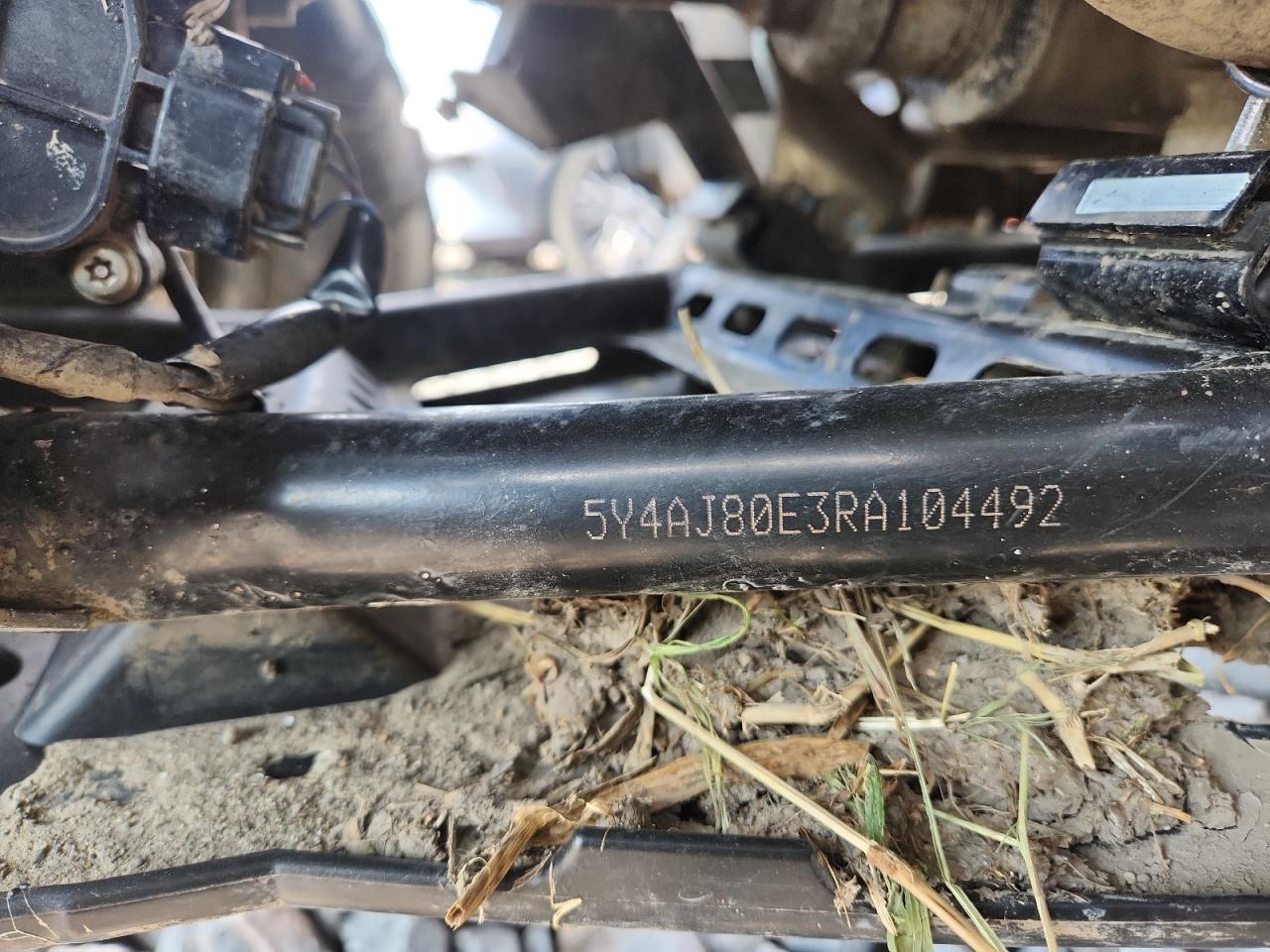 2024 Yamaha Yfm450 K VIN: 5Y4AJ80E3RA104492 Lot: 87074005