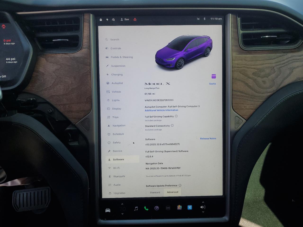 2020 Tesla Model X VIN: 5YJXCDE22LF283353 Lot: 86334565