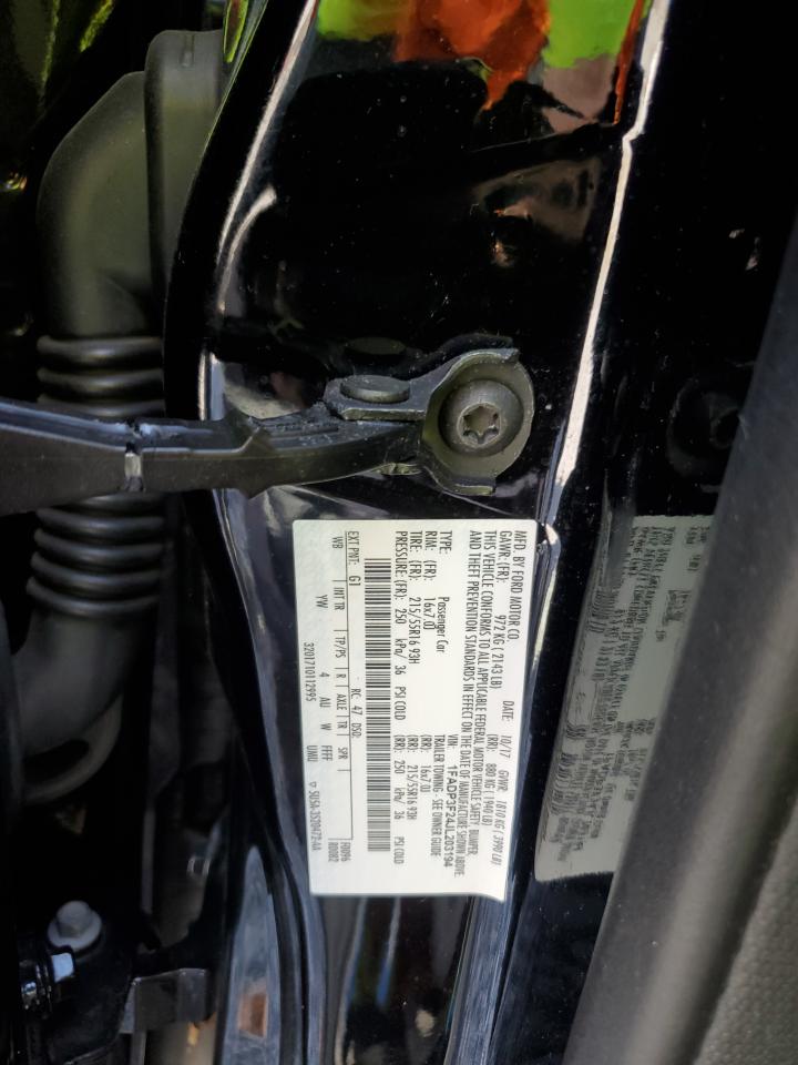 2018 Ford Focus Se VIN: 1FADP3F24JL203194 Lot: 84191985