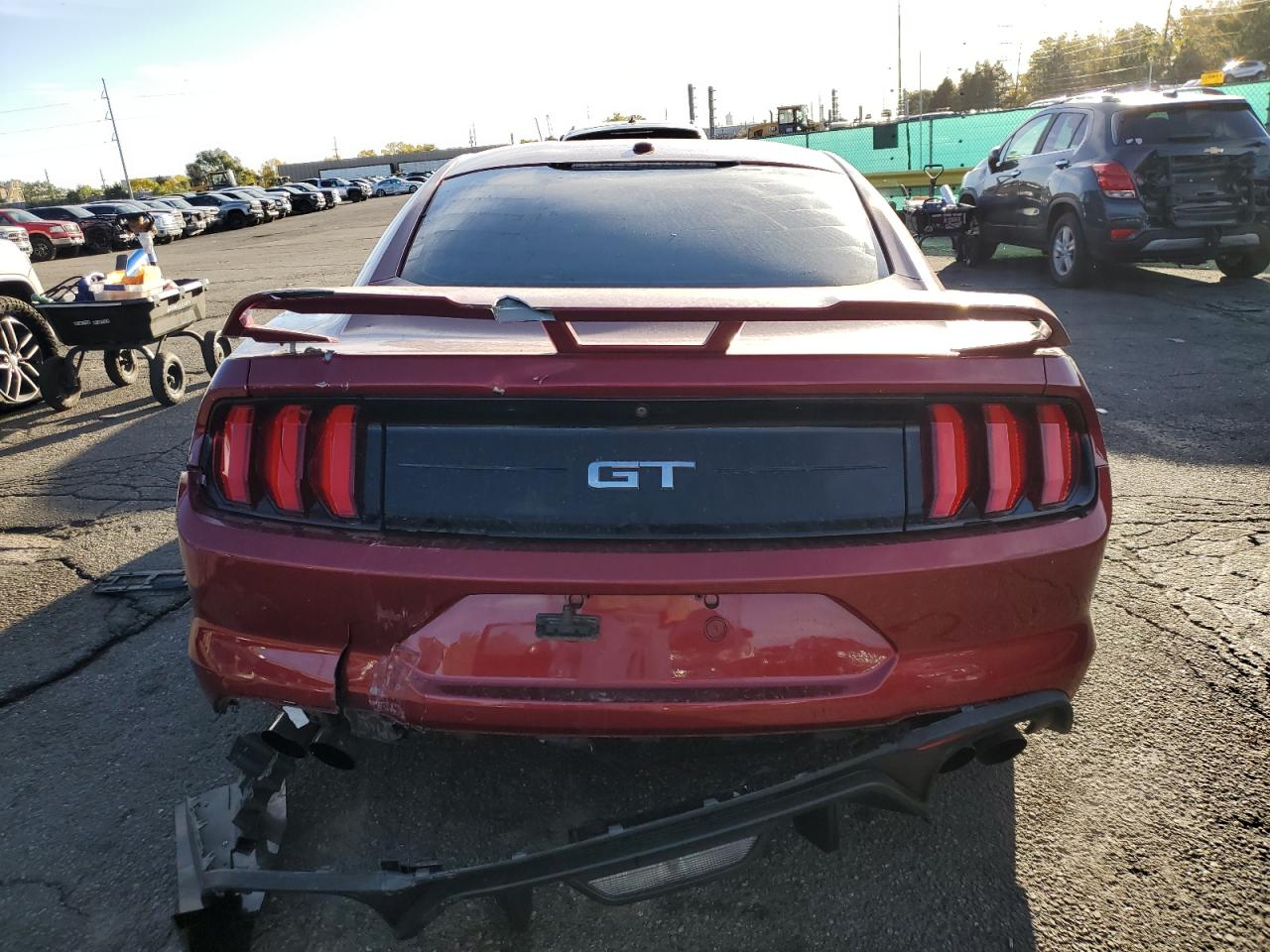 2018 Ford Mustang Gt VIN: 1FA6P8CF8J5180911 Lot: 86462655